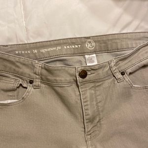 Light Tan Skinny Jeans